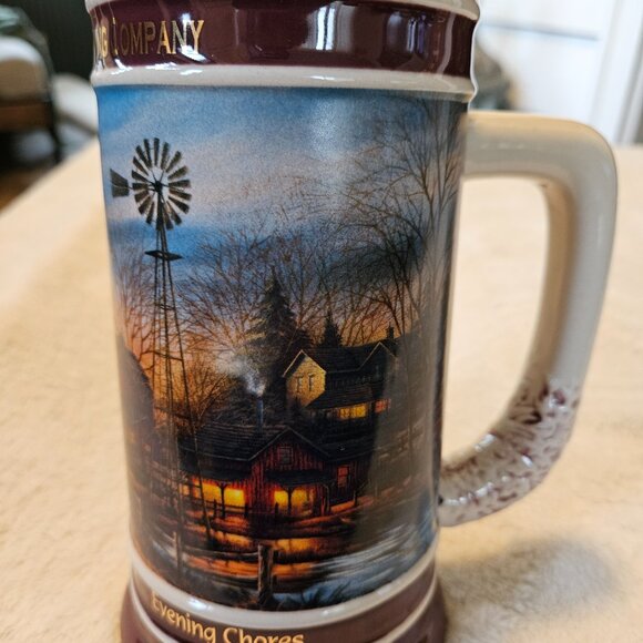 Miller Collector Stein Series - Evening Chores - Terry Redlin - Limited Edition - Picture 4 of 8